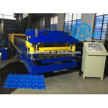 Good Quality Aluminum Sheet Metcoppo Tile Roll Forming Machine , Metcoppo Roofing Tile Making Machine